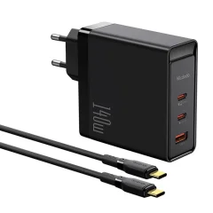 GaN 140W omrežni polnilec Mcdodo CH-2913 2x USB-C, USB-A (črn)