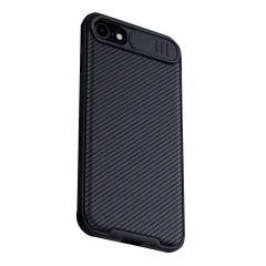 Nillkin ovitek CamShield Pro za iPhone SE (črn)