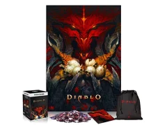 Diablo: Gospod terorizma | 1000 komad sestavljanke | Vključuje plakat in torbo | 68 x 48 | Za odrasle in otroke, stare 14 let in več | Kot nalašč za božično in rojstnodnevno darilo | Igra-Ar