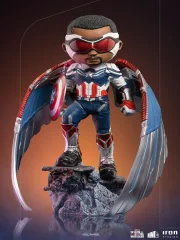 FIGURICA MARVEL FALCON IN ZIMSKI VOJAK SAM WILSON MINICO