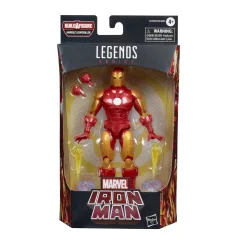 Marvel F4790 Legends Series Iron Man Model 70 Armor Akcijska figura 6-palčna zbirateljska igrača, 4 dodatki, več