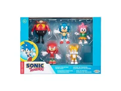 Jakks Pacific Ltd Pack 5 figuric Sonic 6cm