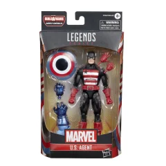 Marvel F4796 Legends Series Akcijska figurica US Agent 6-palčna zbirateljska igrača, 1 dodatek, več