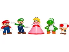 Jakks Pacific HK Ltd Pack 5 figuric Mario Friends 5