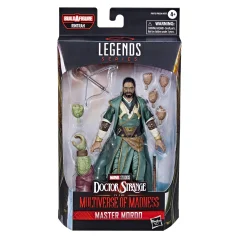 Hasbro Marvel Legends Series Doctor Strange v Multiverse of Madness 15 cm zbirateljska igrača Mordo Marvel Cinematic Universe akcijska figura, 6 dodatkov in 1 del za sestavljanje figure