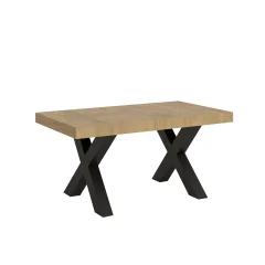 ITAMOBY Traffic (90x160/420 cm) - hrast, barva nog: antracit - raztegljiva jedilna miza