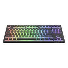 Dark Project KD87A Pudding Black - Gateron Cap Teal gaming tipkovnica RGB (ENG)