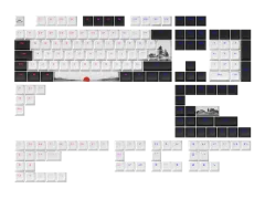 Dark Project - Fuji Keycaps [ANSI & ISO]