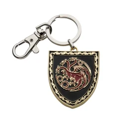 GAME OF THRONES OBESEK ZA KLJUČE HIŠA ZMAJA TARGARYEN BANNER