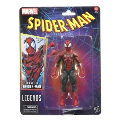 Hasbro Marvel Legends Series Ben Reilly Spider-Man, zbirateljske 6-palčne akcijske figure Spider-Man Legends, 2 dodatka