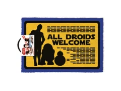 Star Wars All Droids Dobrodošli predpražnik, večbarven, 40 x 60 cm