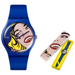 Ura ženska Swatch GIRL BY ROY LICHTENSTEIN, THE WATCH - ART JOURNEY 2023 EDITION