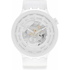 Ura otroška Swatch BIOCERAMIC C-WHITE (Ø 47 mm)