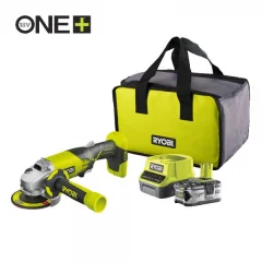 Ryobi aku kotni brusilnik R18AG-140S(18V ONE+,115mm,1x4Ah)