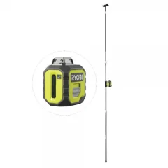 Ryobi rotac. laserski nivelir RB360GLL-K(25m,zeleni,stativ)