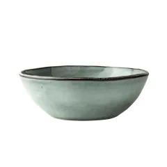 Skleda Organic 23xh8cm / modra / stoneware