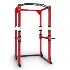 Capital Sports Tremendour Vadbena naprava Power Rack, Rdeča