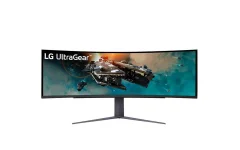 LG 49GR85DC-B UltraGear™, 49", 5120x1440, 32:9, Dual QHD, 240Hz računalniški monitor