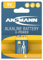 Ansmann X-P 6LR61 - 9V, 1x, Alkalna Baterija