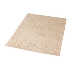 430232 Kleine Wolke Bath Rug "Kansas" 55x65cm Beige