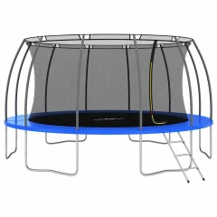 vidaXL Trampolin komplet okrogel 488x90 cm 150 kg