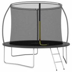 vidaXL Trampolin komplet okrogel 305x76 cm 150 kg