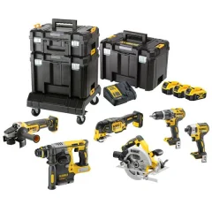 Dewalt Combo 18V DCK685P3T (DCD796+DCF887+DCH273+DCG405+DCS570+DCS355) 3x5.0ah Tstak