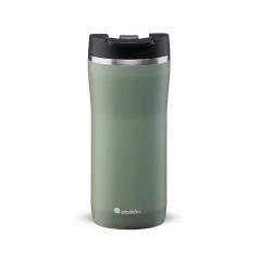 Termo lonček Mocca Leak-Lock Coffe 350ml / olivno zelen / inox