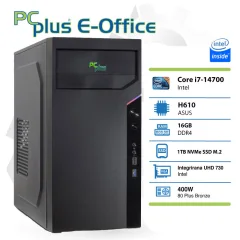 PCPLUS e-Office i7-14700/16GB/1TB namizni računalnik