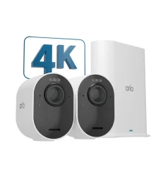 ARLO Ultra 2 VMS5240-200EUS set dveh belih zunanjih IP kamer