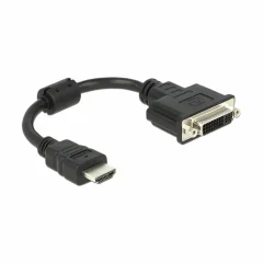 Delock adapter HDMI M - DVI-D Ž 24+5 20cm 65327