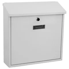 432497 Perel Mailbox "Monaco" White