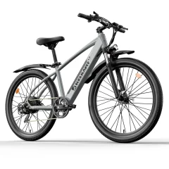 KELKART ELEKTRIČNO KOLO 48V 750W MOTORJEM 27,5" ODRASLE MTB KOLO 10,4AH BATERIJA – SIVO - GN27