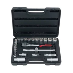 KS Tools Superlock Raglja z Nastavki 26-Delni Set 3/8"