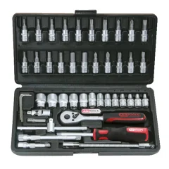 KS Tools Mini Set Nasadnih Ključev 46  Kosov 1/4 Inča