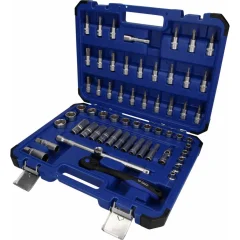 426119 BRILLIANT TOOLS 60 Piece Socket Set 3/8" Steel