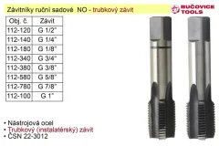 BUČOVICE TOOLS a.s. Ročne pipe G1 &quot;NI cevnega navoja