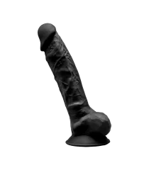 Silexd silikonski dildo model 1 9 črna "