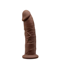 Silexd Silikonski dildo model 2 7'5 Brown "