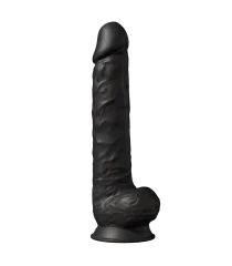 Silexd silikonski dildo model 1 15 črna "