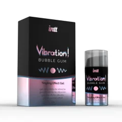 STIMULACIJSKI GEL Intt Vibration Bubble Gum