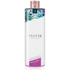 Masažno olje Exotiq Body To Body Warming, 500 ml