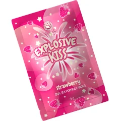 POKAJOČI BONBONI Explosive Kiss Strawberry