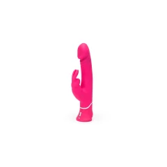 Rabbit vibrator Happy Rabbit Dual Density, roza