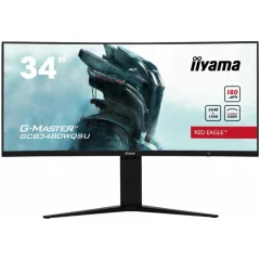 Monitor Iiyama 86,4 cm (34,0") GCB3480WQSU-B1 3440x1440 Curved Gaming 180Hz VA 4ms 2xHDMI 2xDisplayPort 2xUSB3.2 HAS Zvočniki 2x3W  FreeSync Premium Pro HDR400 G-Master