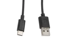 Lanberg USB kabel 2.0 macho/usb c macho 1m črnec