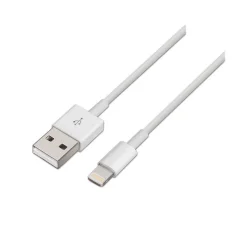 Kabel aisens strele USB 2.0 Lightning M-USB A M Blanco 1,0M