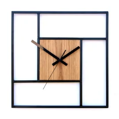 MODERN CLOCK Loft Steve kovinska stenska ura