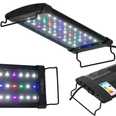 LED osvetljevalna svetilka za rastlinski akvarij poln spekter 33 diod 27 cm 6 W
