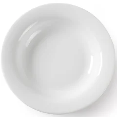 OPTIMA globoki jušni krožnik, beli porcelan, premer 220 mm komplet 12 kosov. - Hendi 770863